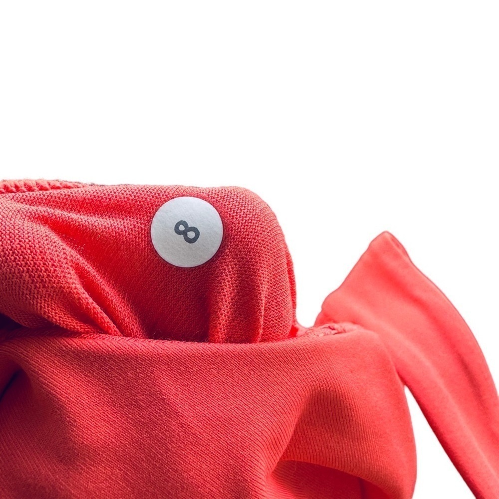 Lululemon Rise and Flow Tank Sz 8 In Cape Red Luxtreme - Picture 7 of 12